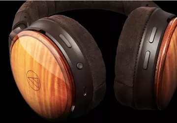 Audio-Technica stellt kabellose Holzkopfhörer mit Stereoklang ...