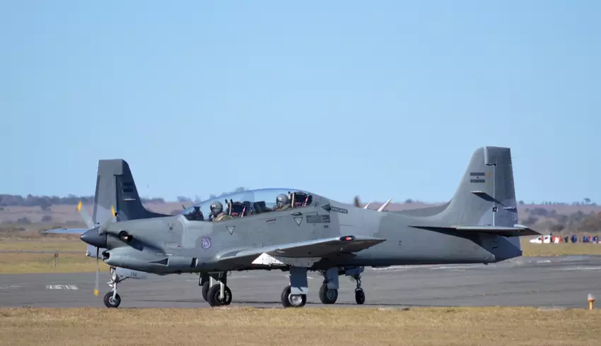 Argentinische Luftwaffe erhält erste modernisierte Embraer EMB 312 Tucano