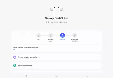 Die Galaxy Buds 3 Pro Manager-App ...