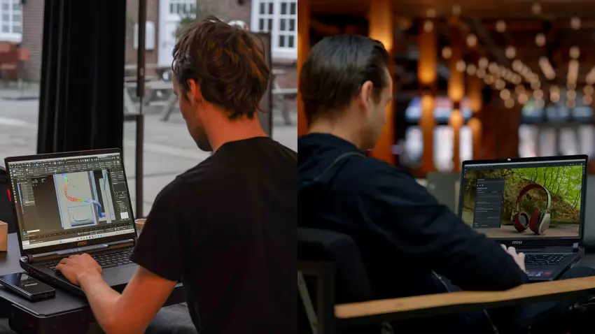 Der Laptop der Stealth-Serie. Illustration: MSI