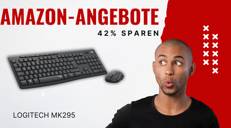 Logitech MK295 – Kabelloses Tastatur-Maus-Set mit 42% Preisvorteil