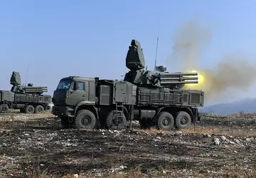 Die ukrainischen Streitkräfte zielen auf ein ...