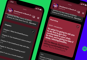 Spotify hat begonnen, automatisch generierte Transkripte ...