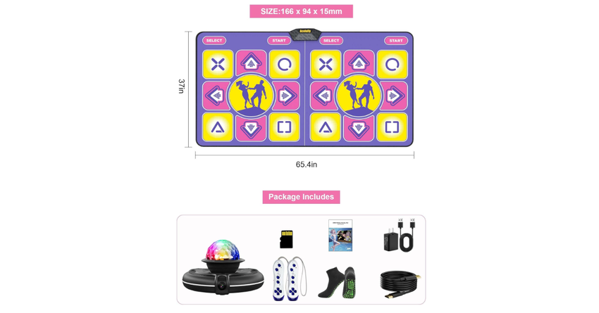 Acelufly beste tanzmatten für kinder