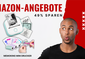 Memoking Mini Drucker T02 Thermaldrucker – ...
