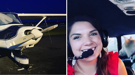 American konnte wegen Triebwerksproblemen ein Flugzeug auf einem Highway mit Autos notlanden