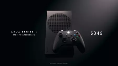 Microsoft hat mit dem Verkauf der schwarzen Xbox Series S Spielekonsole mit 1 TB Speicherplatz für $350 begonnen