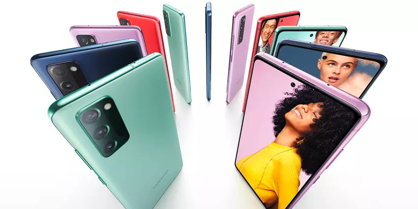 Samsung Galaxy S20 FE 5G c Snapdragon Chip hat begonnen, ein neues System-Update erhalten