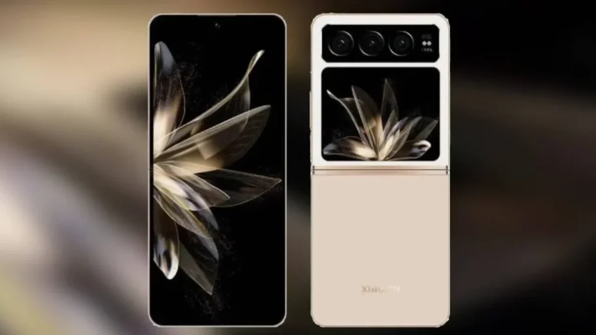 Xiaomis erstes faltbares Smartphone ist auf einem realen Bild zu sehen