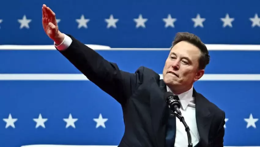 Elon Musk bei Trumps Amtseinführung