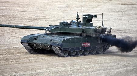 Russische T-90M "Breakthrough"-Panzer sollen in der Ukraine neue luftgestützte Telnik-Splittergranaten eingesetzt haben