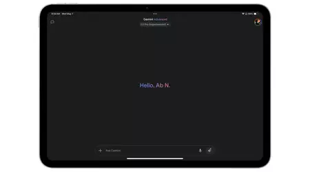 Google Gemini-App funktioniert jetzt im Vollbildmodus auf dem iPad