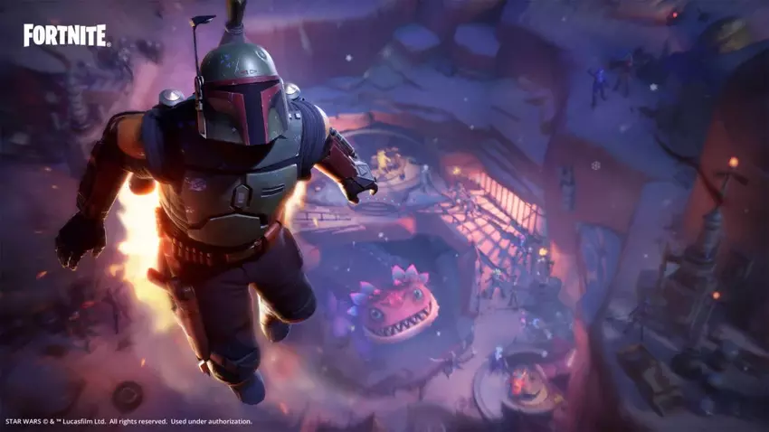 Der beste Kopfgeldjäger der gesamten Galaxie, Bob Fett, ist bei Fortnite angekommen 