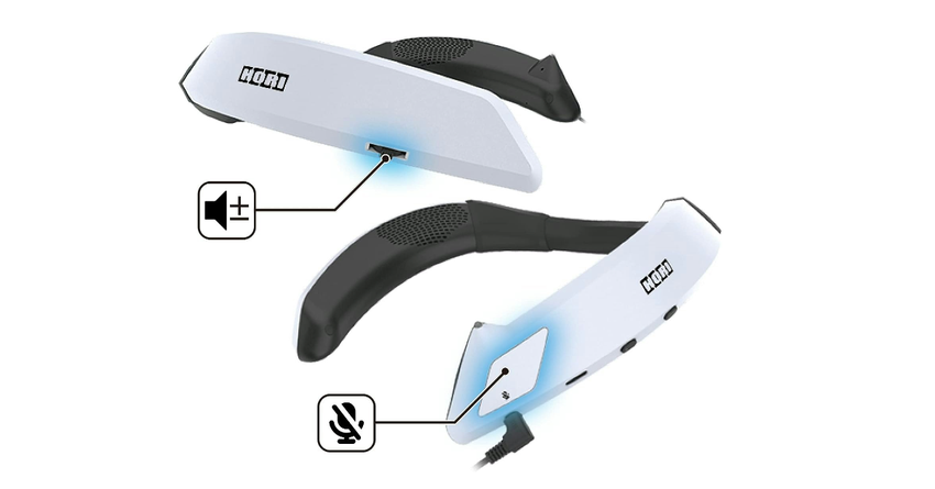 HORI 3D Surround Gaming Neckset gaming-lautsprecher für ps5