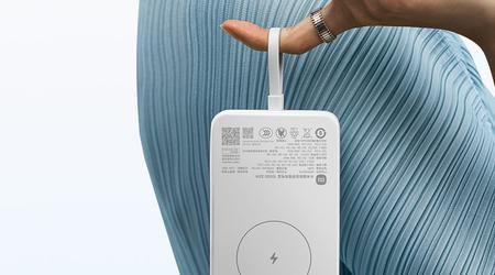 Xiaomi stellt eine neue magnetische kabellose Power Bank mit integriertem Kabel und 33W Schnellladeunterstützung vor