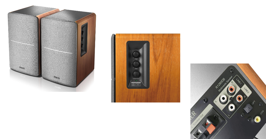 Edifier R1280DB lautsprecher für plattenspieler test