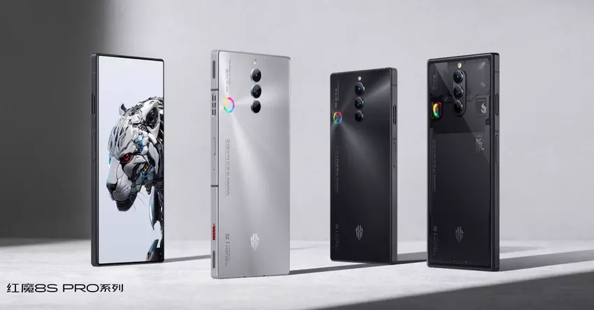 nubia Red Magic 8S Pro - übertakteter Snapdragon 8 Gen 2, transparente Abdeckung und Selfie-Kamera unter dem Bildschirm ab $555