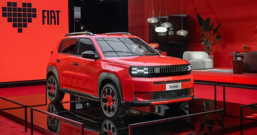 Fiat und Kartell haben wieder zusammengearbeitet, um den stilvollsten Grande Panda aller Zeiten zu schaffen