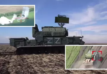 Ukrainische Drohnen zerstören drei Tor-M2 Boden-Luft-Raketensysteme ...