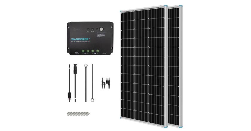 Renogy Solarpanel 200 Watt tragbar