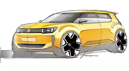 Volkswagen hat Skizzen seines neuen 20.000-Euro-Billig-Elektroautos enthüllt