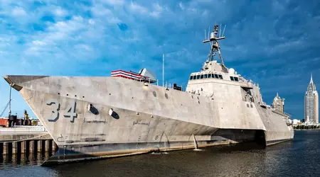 Die US-Marine hat das neue Küstenkampfschiff USS Augusta der Independence-Klasse in Dienst gestellt