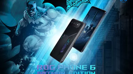 ASUS hat eine spezielle Version des Gaming-Smartphones ROG Phone 6 für Batman-Fans für 1199 € vorgestellt
