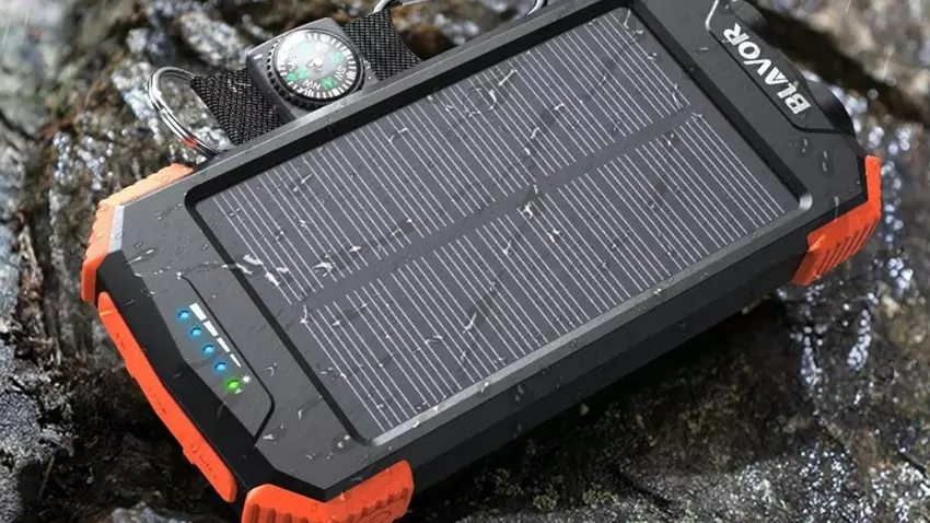 BLAVOR solar akku ladegerät