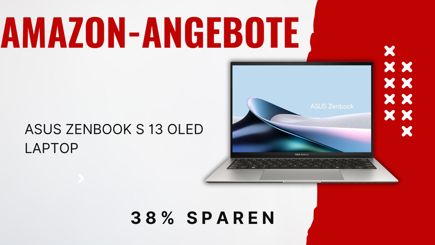 ASUS Zenbook S 13 OLED Laptop – Jetzt 600€ günstiger!