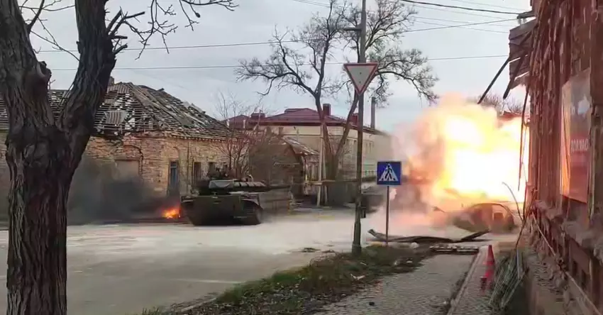 T-72B3 mit dem Arena-M-System. Illustration: Andriy Tarasenko