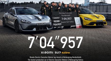 Xiaomi SU7 Ultra setzt einen neuen Nürburgring-Rekord für ein Serien-Elektroauto