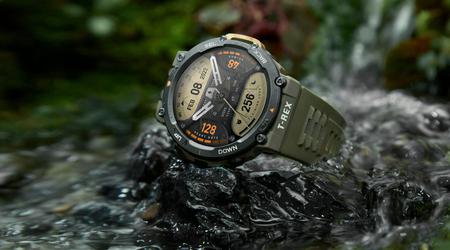 Die robuste Smartwatch Amazfit T-Rex 2 mit einer Akkulaufzeit von bis zu 45 Tagen und Unterstützung für 5 globale Satellitenortungssysteme ist bei Amazon mit einem Rabatt erhältlich