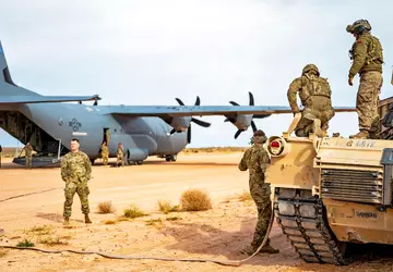 C-130J Super Hercules hat erfolgreich einen ...