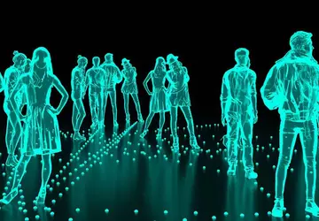 Es wurden Hologramme geschaffen, die man ...