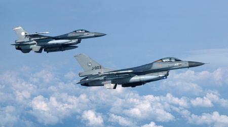 Offiziell: Niederlande verlegen 6 weitere F-16 Fighting Falcon-Kampfflugzeuge in die Ukraine