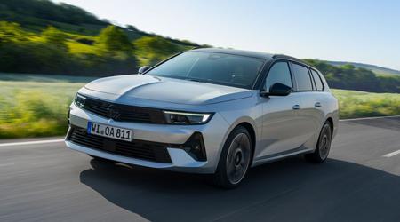 Der Opel Astra Sports Tourer Hybrid hat mehr als 1.200 km mit einem einzigen Tank Kraftstoff zurückgelegt