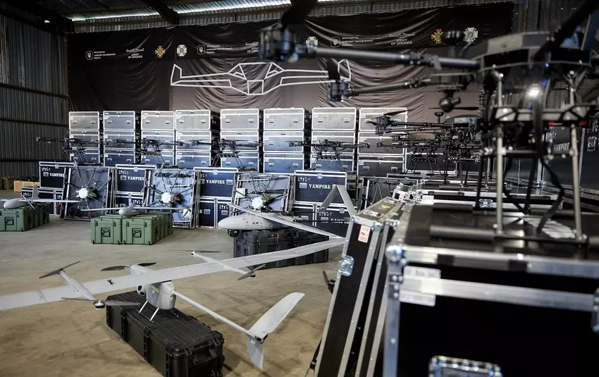 Vampire, Phoenix, Avenger, Penguin und Leleka-100 - Ukrainische Verteidigungskräfte erhielten 1.740 Drohnen verschiedener Typen