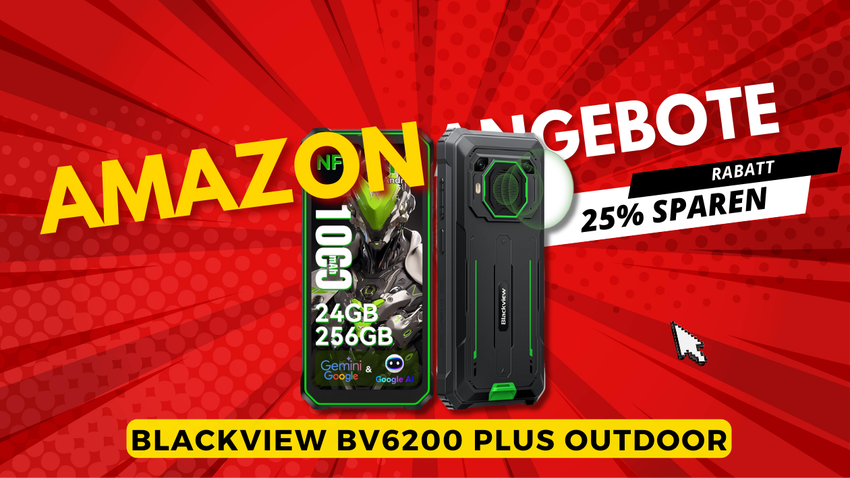 Blackview BV6200 Plus Outdoor Smartphone – Jetzt 25% Rabatt!