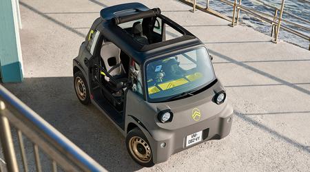 Der Citroen Ami Buggy kehrt zurück - jetzt mit goldenen Felgen und röhrenförmigen Türen
