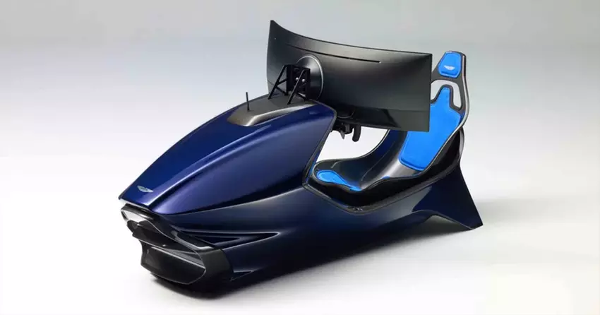 Aston Martin und Curv Racing haben einen neuen 90.000-Dollar-Simulator vorgestellt - mit einem RTX 5090 und einem Kohlefaser-Monocoque