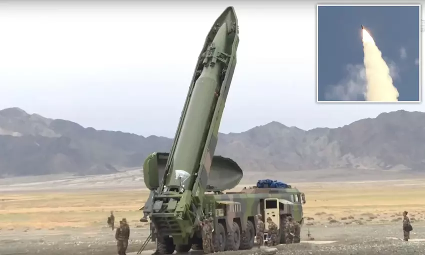 China schickt DF-16 ballistische Raketen mit einer Reichweite von 1.500 km in die nächstgelegene Provinz von Taiwan