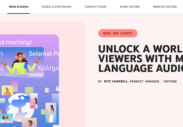 Youtube führt die Sprachsynchronsierung für alle ...