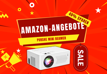 PURSHE Mini Beamer – Jetzt 35€ ...