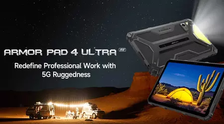 Ulefone stellt Armor Pad 4 Ultra Tablet mit Wärmebildkamera und 5G-Unterstützung für $329 vor