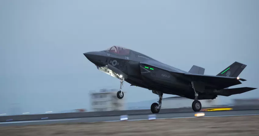 Die F-35B wurde bei einem Trainingsflug in Japan um mindestens 2,5 Millionen Dollar beschädigt