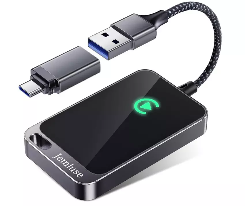 Jemluse Wireless CarPlay Adapter
