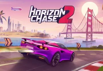 Der helle Arcade-Rennsimulator Horizon Chase 2 ...