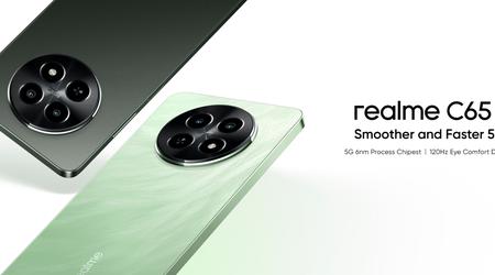 Realme C65 5G: 120Hz Display, MediaTek Dimensity 6300 Chip und 5000mAh Akku für $119