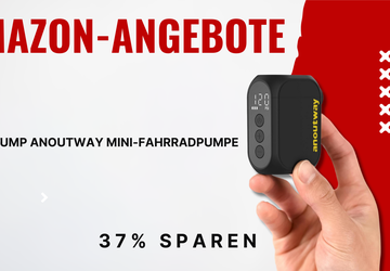 Anoutway Tiny Pump Mini-Fahrradpumpe – Elektrisch ...