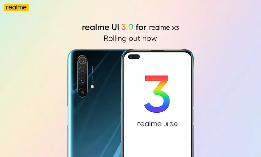 Es ist da! realme X3 und realme X3 SuperZoom haben eine stabile Version von realme UI 3.0 basierend auf Android 12